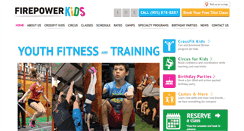 Desktop Screenshot of firepowerkids.com